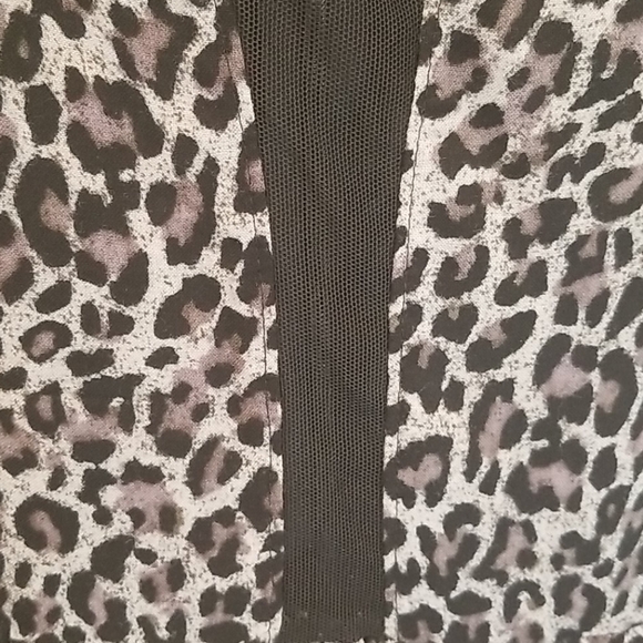💕FOR LOVE AND LEMONS💕 Mesh Animal Print Dress Medium M NWOT - Picture 4 of 6